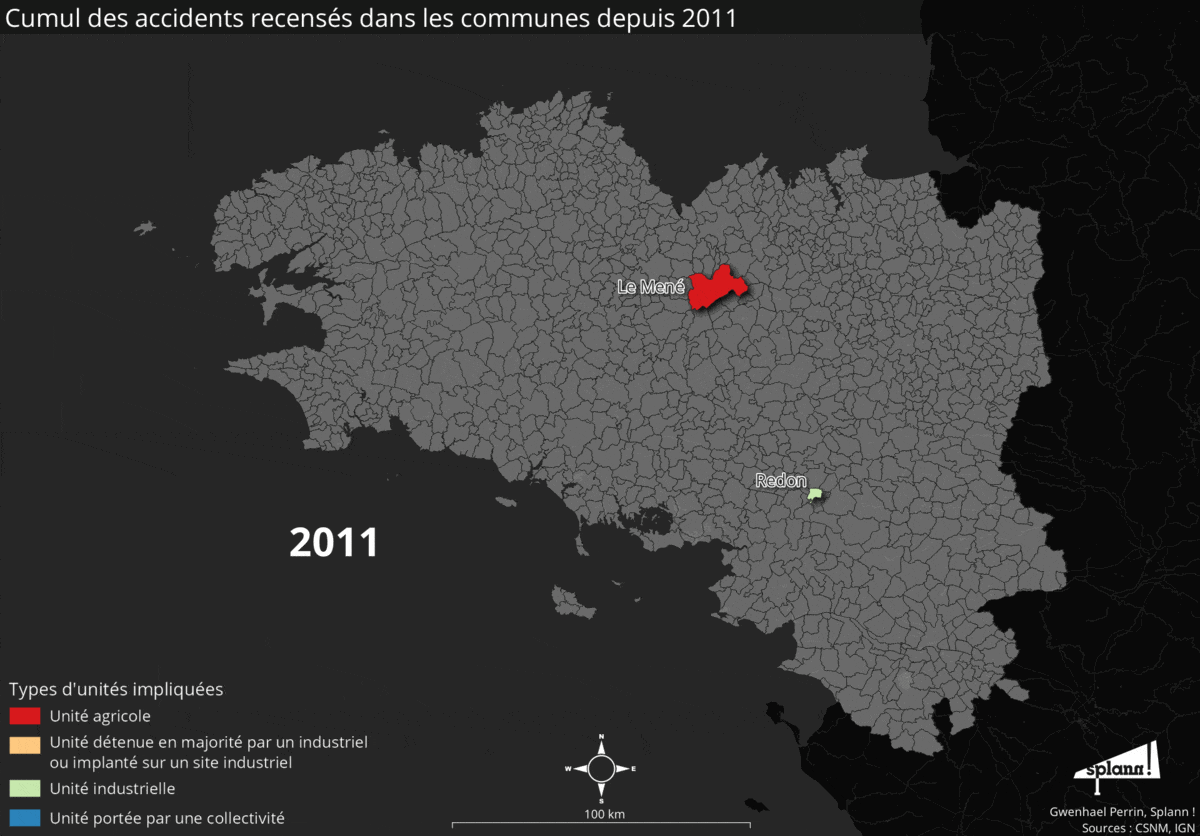 220906 - Splann ! Enquête méthanisation cumul des accidents recensés dans les communes bretonnes depuis 2011 fr-min