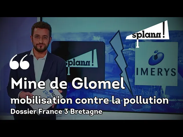 Prévisualisation de Mobilisation à Glomel contre les rejets polluants de la mine d’Imerys / France 3 Bretagne