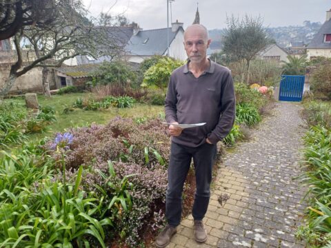 Dr Pierre Philippe Lanceur d'alertes Algues Vertes. Crédits Sylvain Ernault