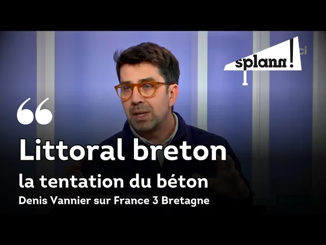 Prévisualisation de « Certaines communes artificialisent et perdent des habitants », Denis Vannier sur France 3 Bretagne