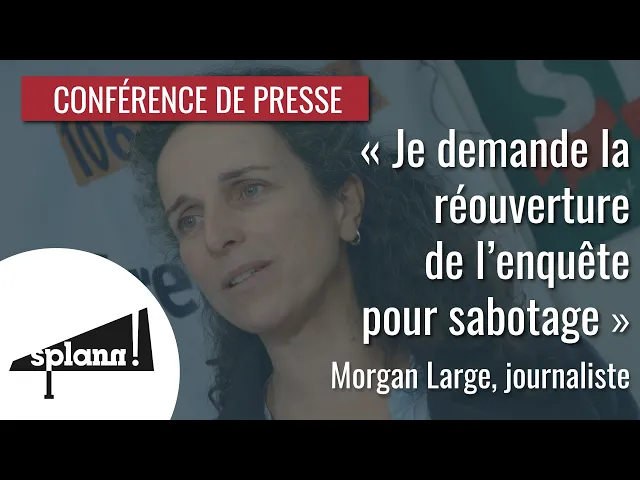 La journaliste Morgan Large dénonce un nouveau sabotage de sa voiture / Guingamp – 31 mars 2023
