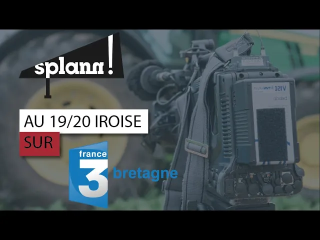 L’équipe de « Splann ! » inaugure sa levée de fonds à Guingamp / France 3 Iroise – 16 février 2021