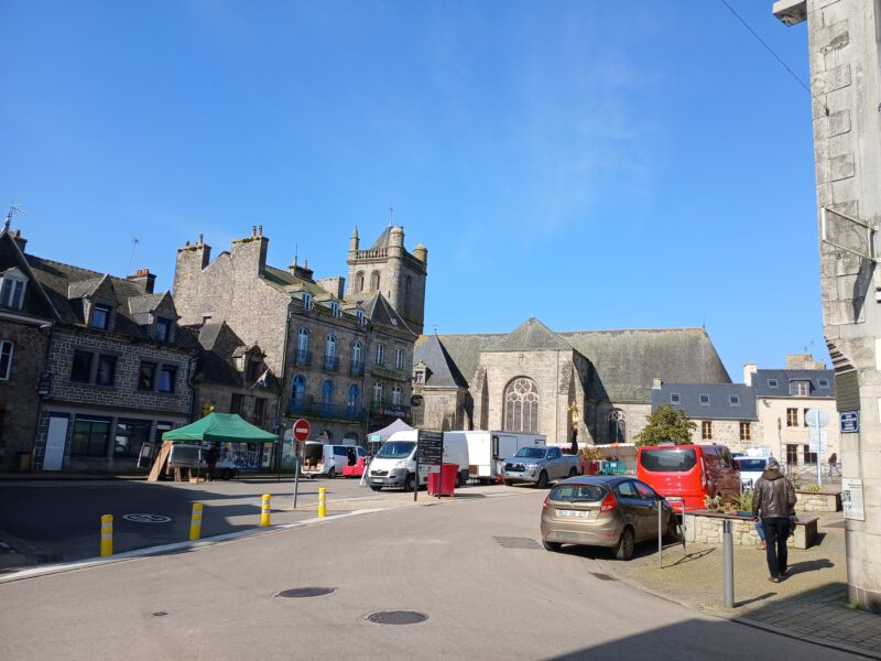 La commune de Rostrenen est peuplée d'un peu plus de 3.000 habitants. Crédit : Radio Breizh