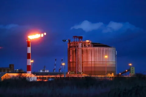 250101 - Terminal méthanier Montoir de Bretagne Crédit Ric Ofeu