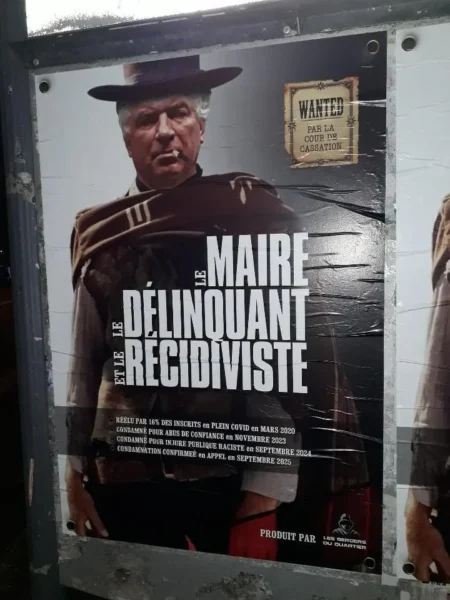 En novembre 2025, Nazim Yénier fait coller dans Brest des affiches détournant Le Bon, la brute et le truand avec le figure du maire, François Cuillandre.
