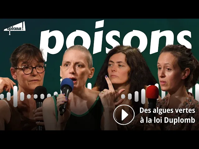 Face aux poisons avec Fleur Breteau, Inès Léraud, Rosy Auffray et Amélie Mougey