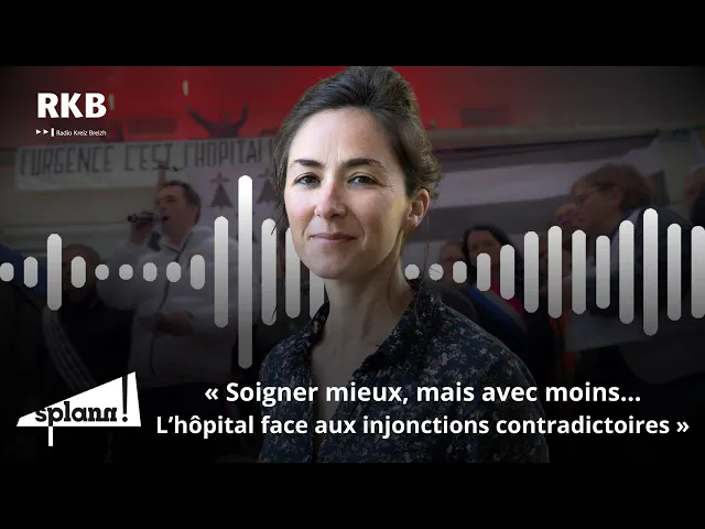 Casse de l&rsquo;hôpital public, à qui la faute ? Caroline Trouillet chez Morgan Large