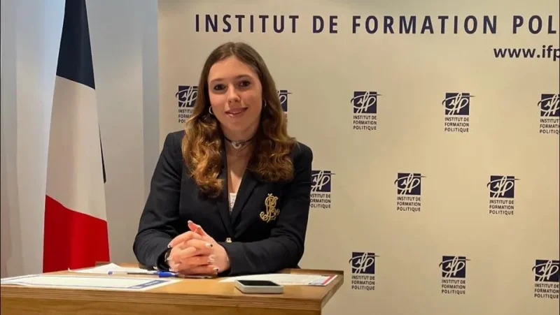 C'est à l'Institut de formation politique, pouponnière de la droite réactionnaire, que Blanche Le Goffic s'est formée à la chose politique. DR