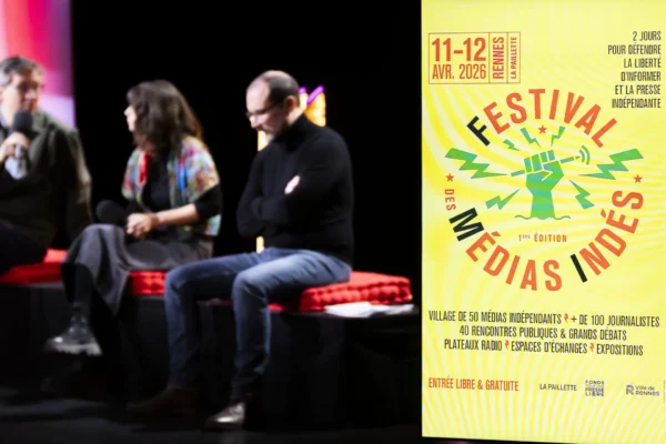 260411 Festival Des Médias Indépendants Rennes A L'air Libre Avec Pierre Yves Bulteau 01 Crédit Gilles Pensart