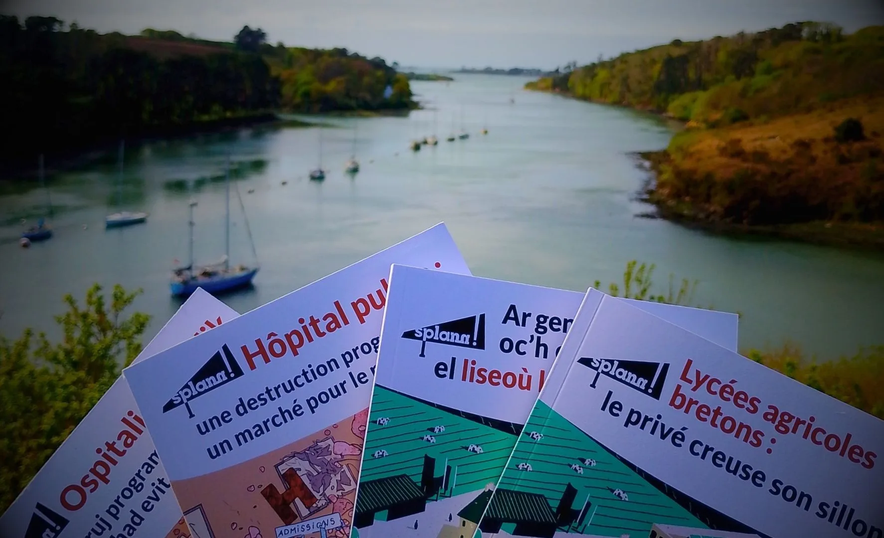 Derniers jours pour commander nos livrets d'enquête sur les lycées agricoles et sur la crise de l'hôpital - Splann !