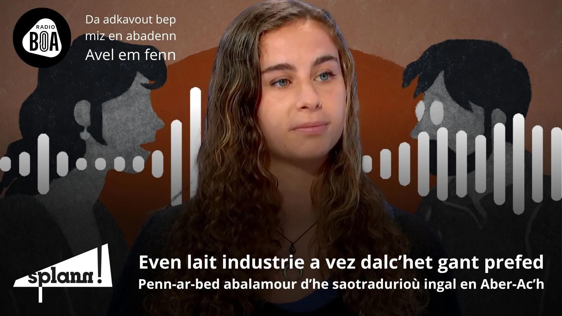 Lizher-kelaouiñ : Aber Ac’h, ar red-dour saotret gant dour distaolet gant an uzin laezh Even #20
