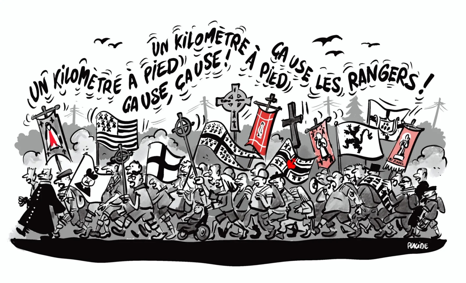 Feiz e Breizh, un pèlerinage de conquête. Crédit Placide