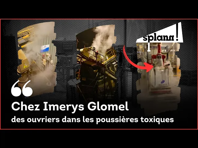 Mine Imerys de Glomel : des ouvriers dans les poussières toxiques